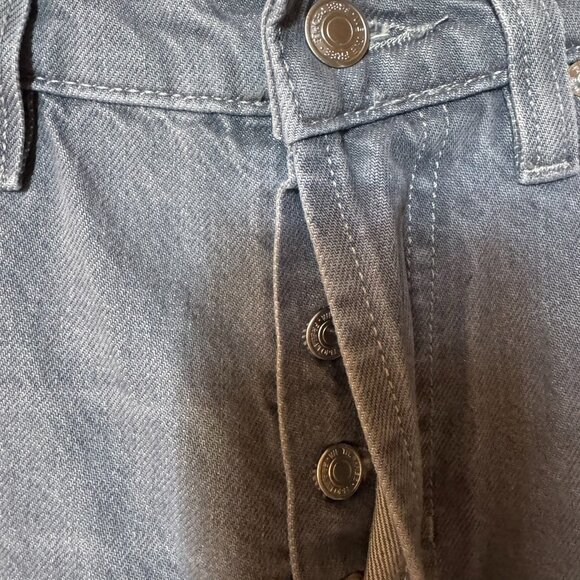 NWT Free People Eden Slouchy Flare Jeans Diamond Grey 28 - Picture 8 of 12